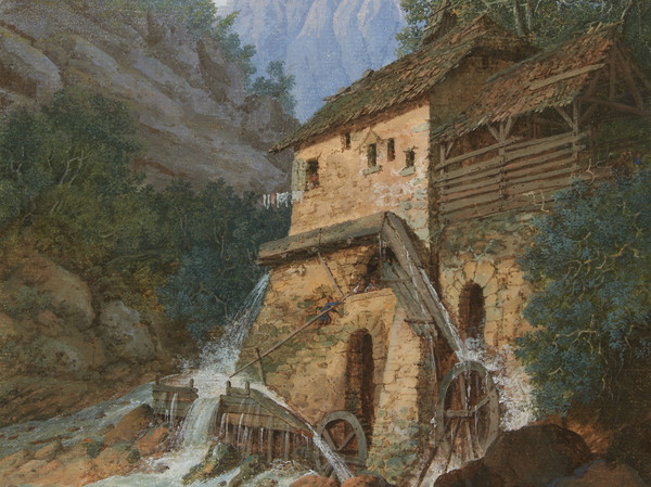 Mühle an der Baye in Montreux