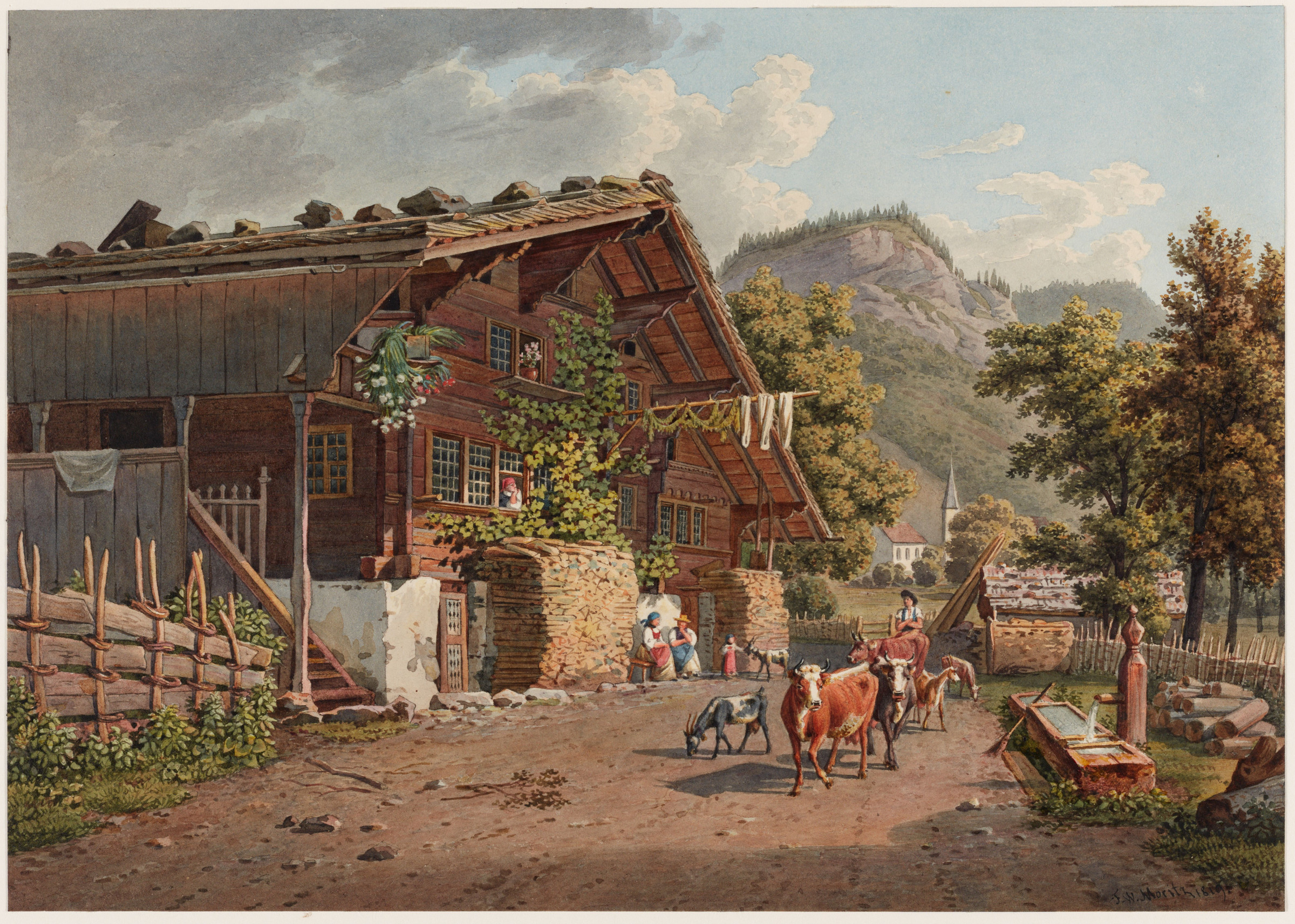 Bauernhaus in Meiringen