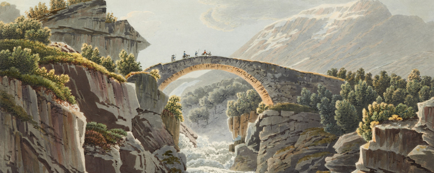 Ponte sull'Aare vicino al Grimsel