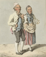 Ulrich und Salome Bräker in Toggenburger Tracht